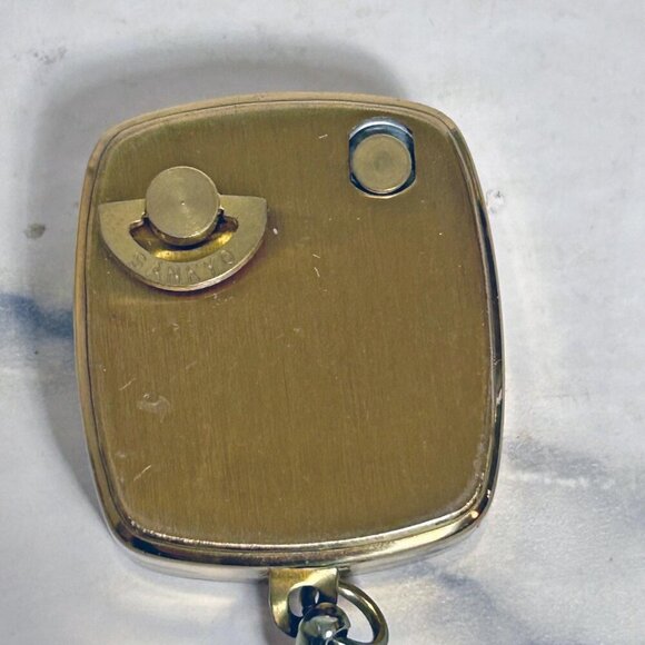 Vintage Sankyo Music Box Keychain black gold and silver - Picture 6 of 9